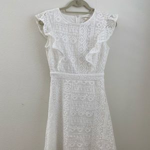 White Lace Dress!